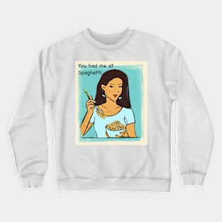 Spaghetti Crewneck Sweatshirt